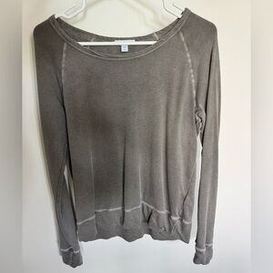 James Perse Vintage French Terry Sweatshirt